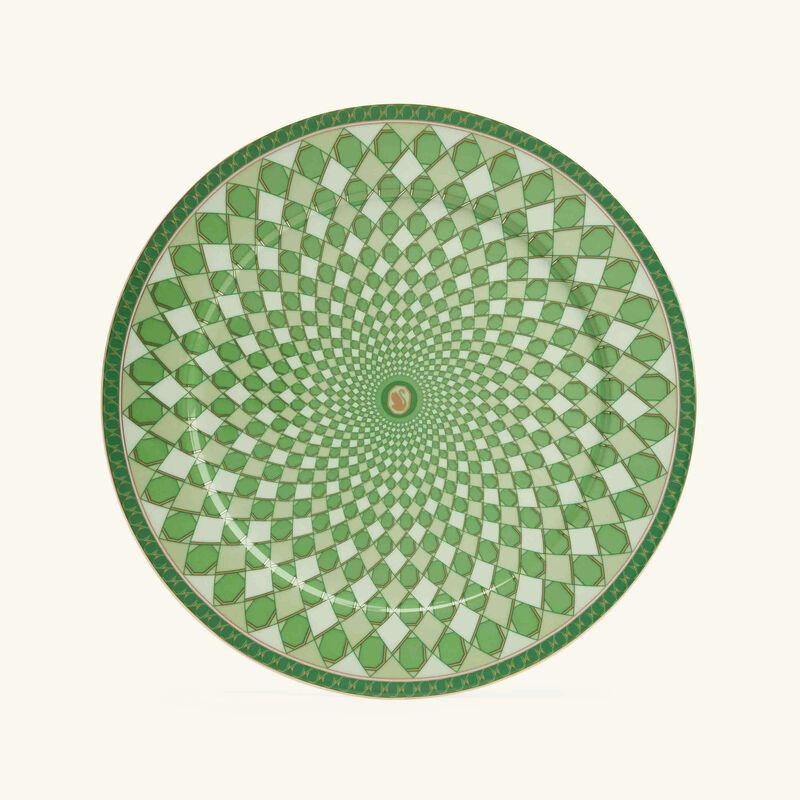 Signum Fern Charger Plate Round Green 33cm rosenthal signum fern charger plate round green 33cm