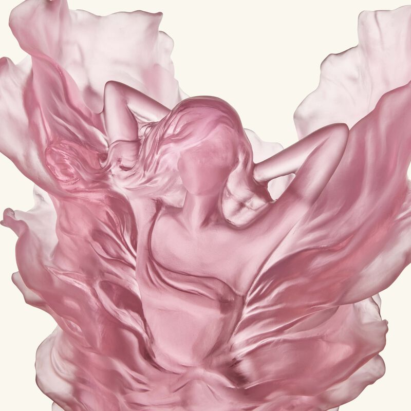 Poetic by Tamara Ralph Vase Extra Large Pink Limited Edition daum poetic by tamara ralph vase extra large pink limited edition