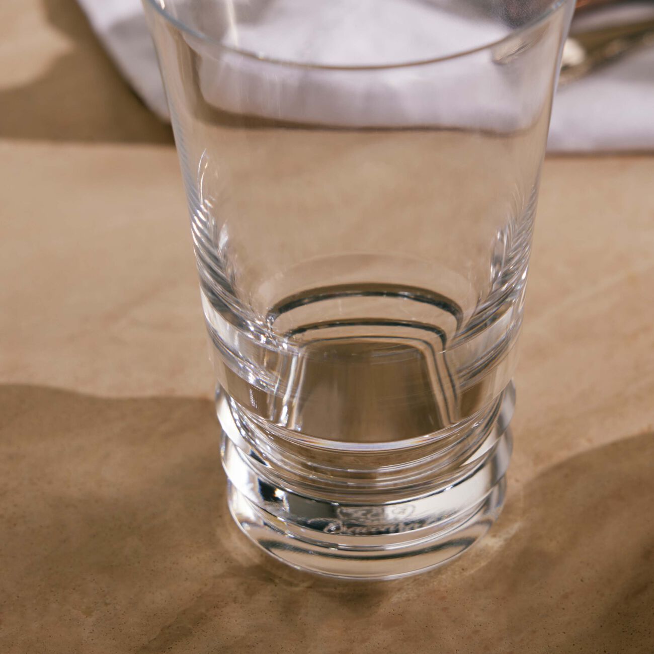 baccarat vega drinking glass clear set of 2