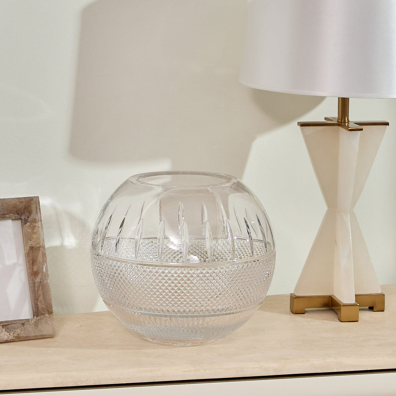 ووترفورد وعاء ماستركرافت إيريش ليس روز شفاف