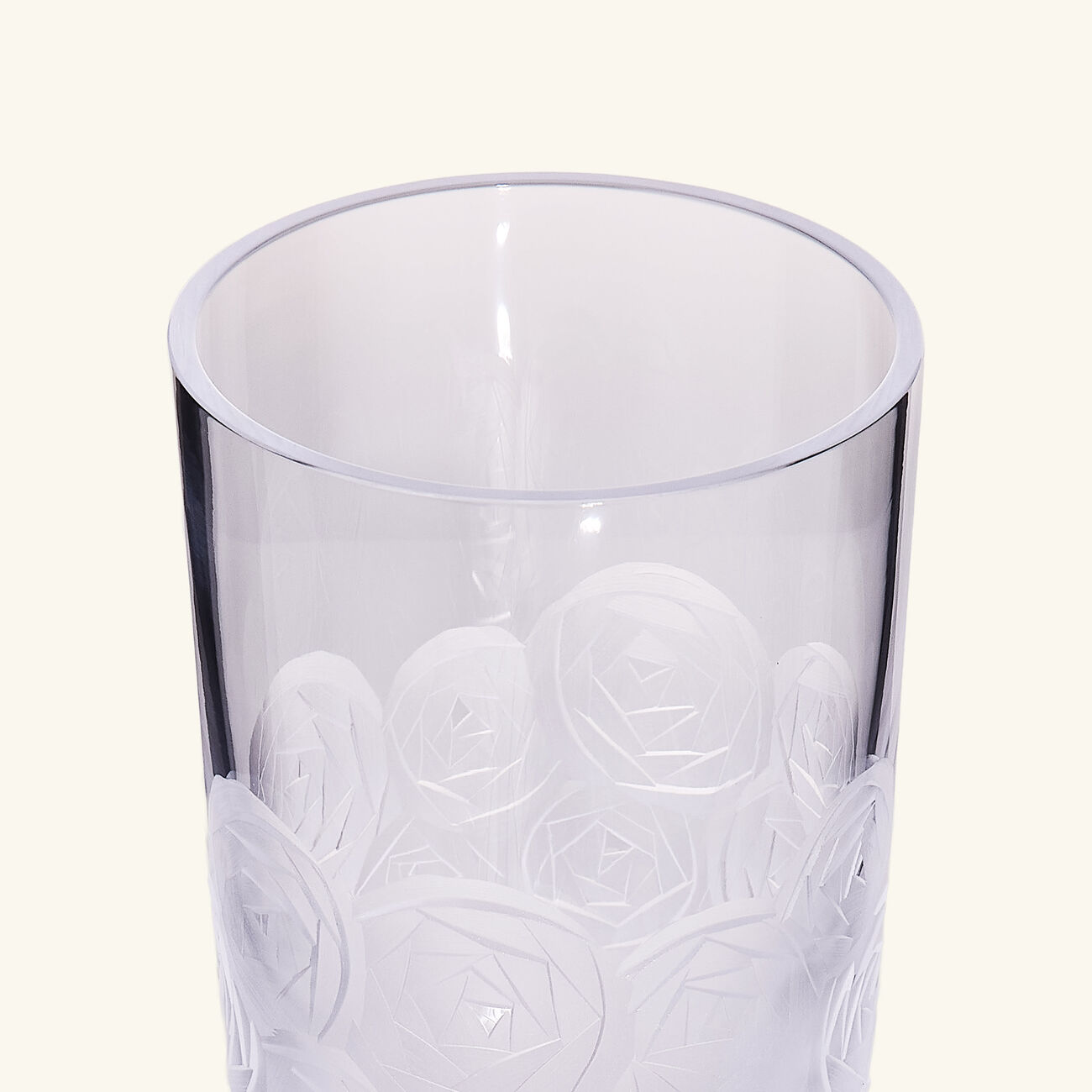 Heroine Roses Tall Drinking Glass Clear ruckl heroine roses tall drinking glass clear