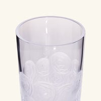 Heroine Roses Tall Drinking Glass Clear ruckl heroine roses tall drinking glass clear