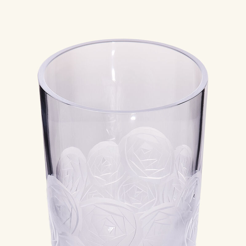 Heroine Roses Tall Drinking Glass Clear ruckl heroine roses tall drinking glass clear