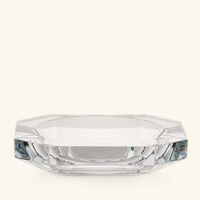 باكارا صينية الحلى والمجوهرات أوكتوجون بتصميم شفاف مستطيل الشكل   بالحجم الصغير