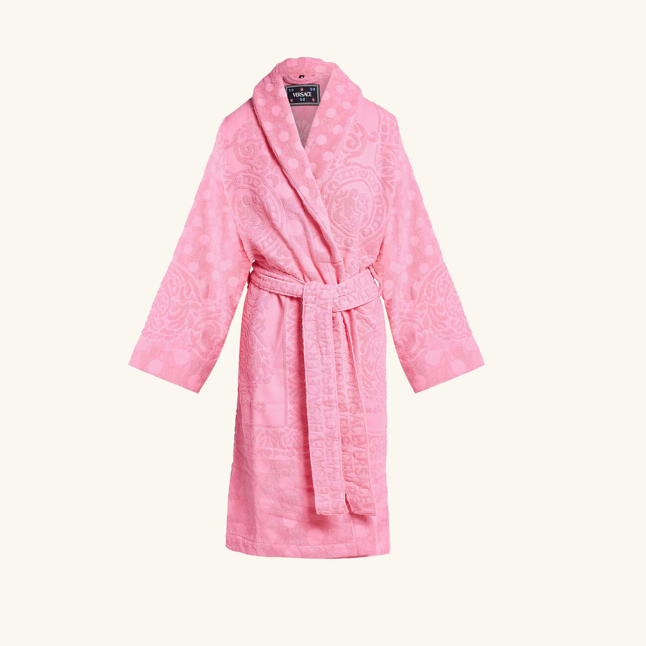 versace la vacanza bath robe extra large pink