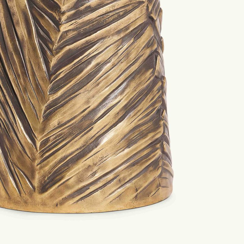 Fleur de Paon Vase Extra Large Green daum fleur de paon vase extra large green