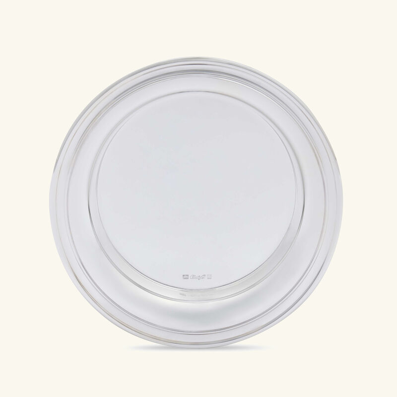 christofle albi coaster silver plated