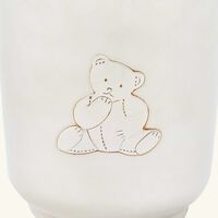 christofle charly bear baby cup silver plated