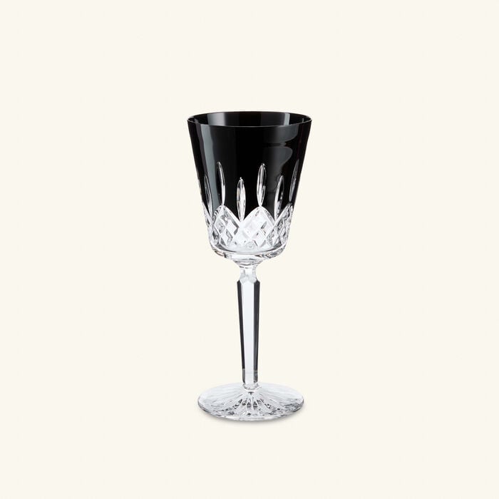 Lismore Black Wine Glass Large Black Set Of 2 waterford lismore black wine glass large black set of 2