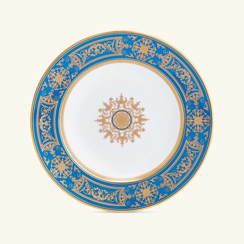 bernardaud aux rois soup plate round gold