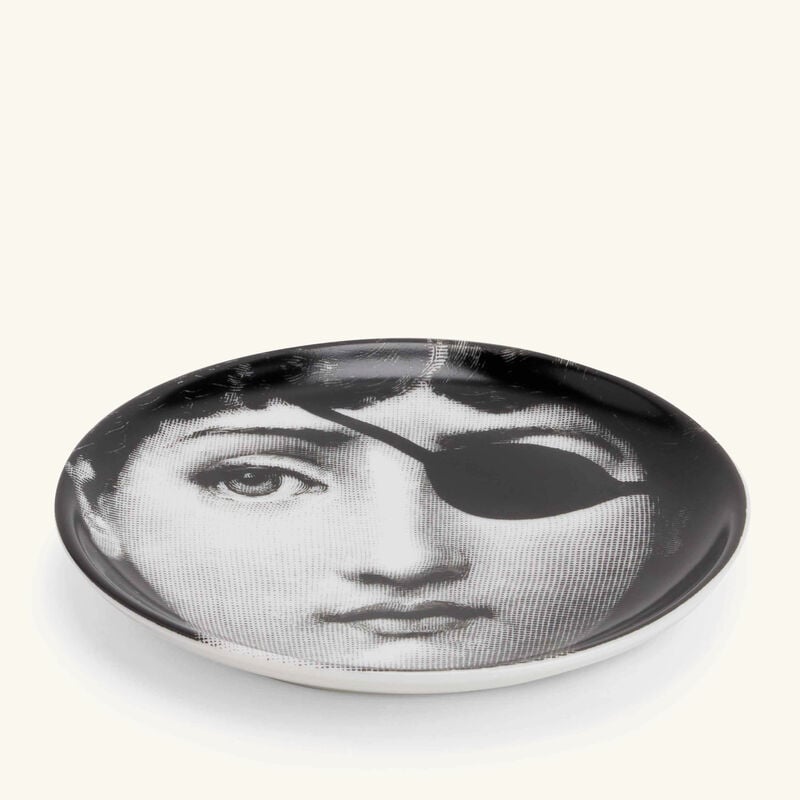 fornasetti tema e variazioni no 8 coaster grey