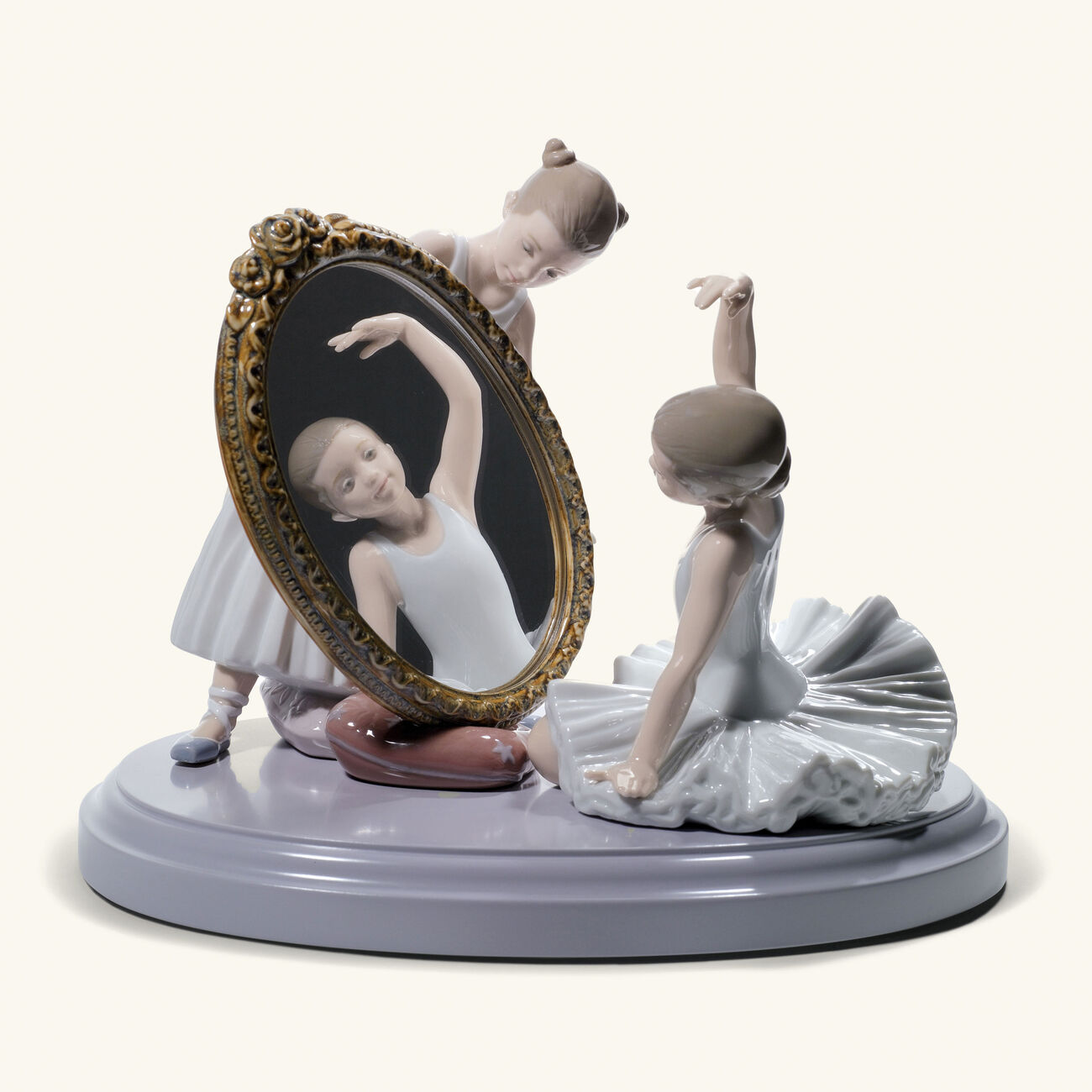 My Perfect Pose Ballet Girls Sculpture Small White lladro my perfect pose ballet girls sculpture small white