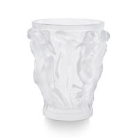 Clear Bacchantes Vase, small