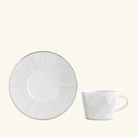 Silva Coffee Cup & Saucer - Set Of 2 bernardaud silva coffee cup saucer set of 2