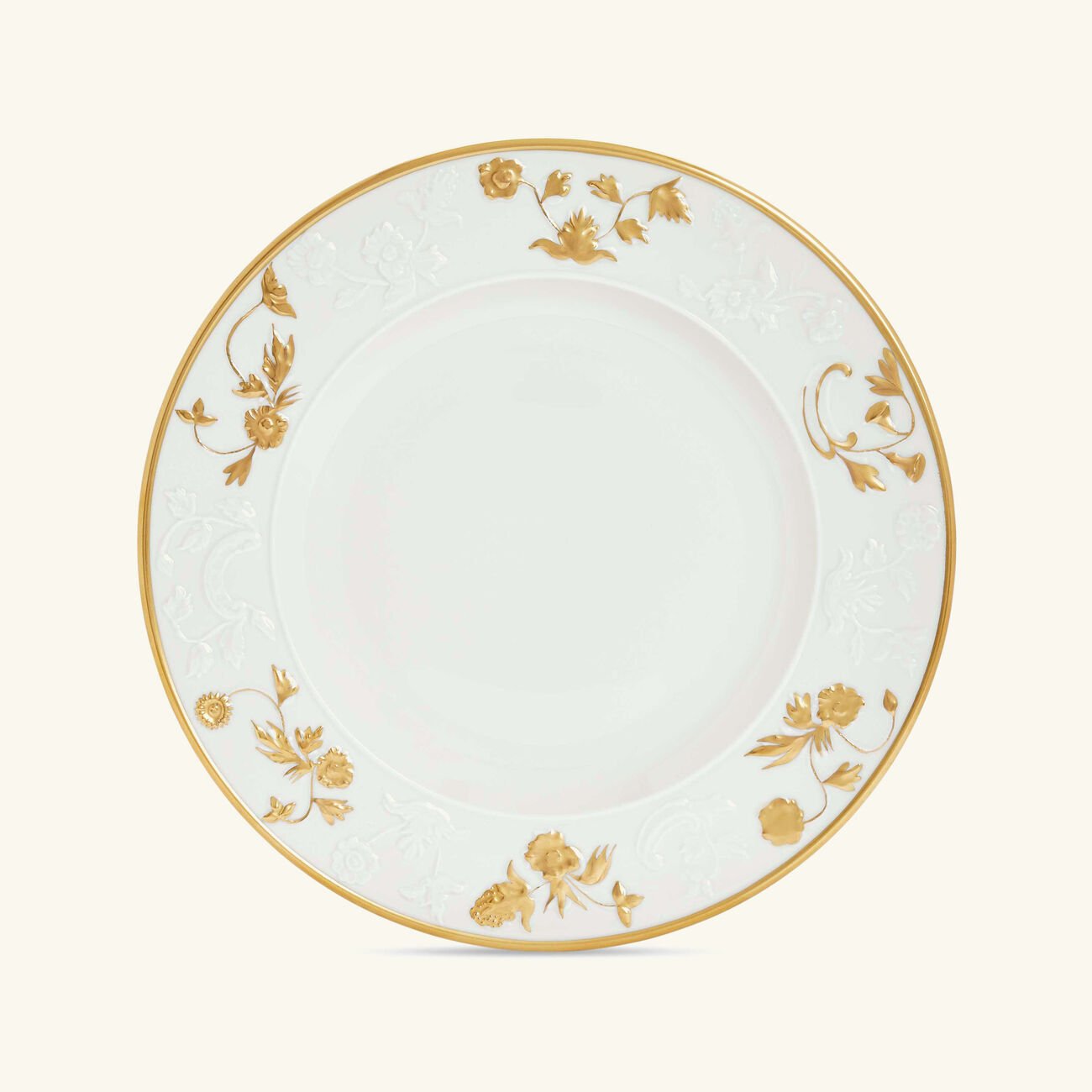 Taormina Dinner Plate Round White 25cm villari taormina dinner plate round white 25cm