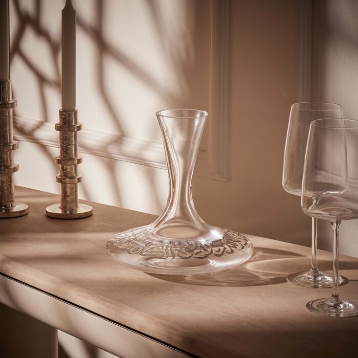 Qamar Vase Small Clear dimlaj qamar vase small clear