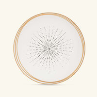 bernardaud aboro dinner plate round white 27cm