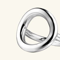 خاتم إيدول دو كريستوفل بريدج فضي   مقاس 55