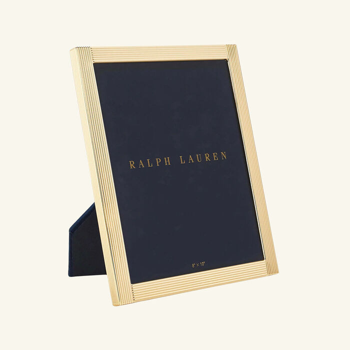 ralph lauren home luke picture frame gold 24x29cm