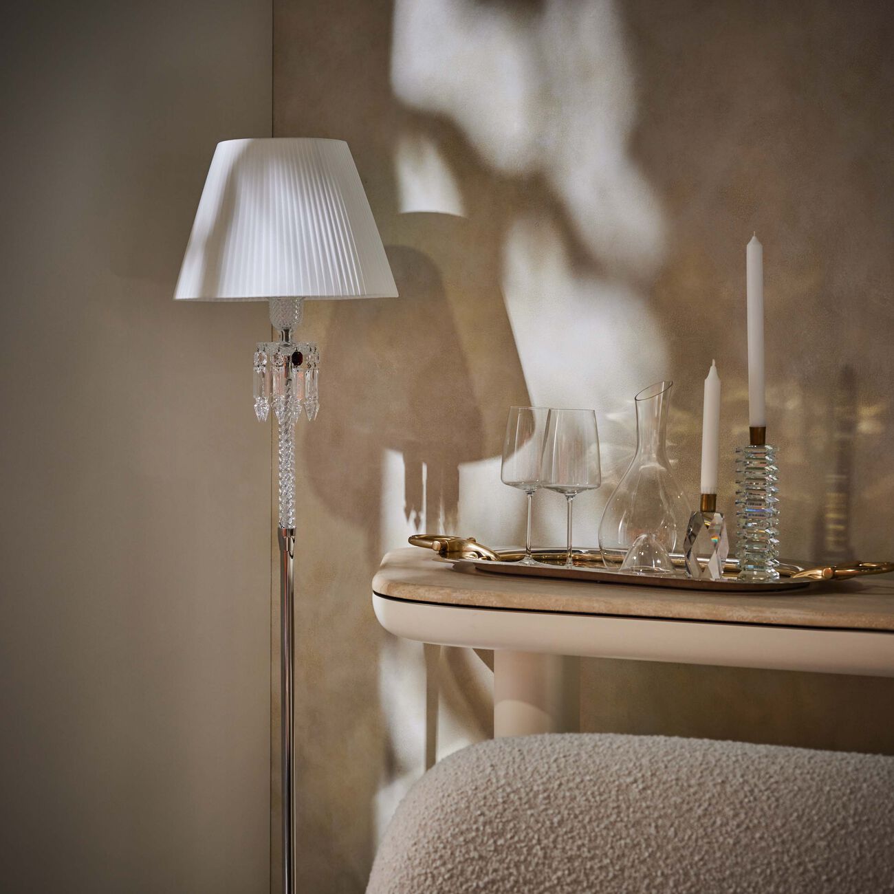 باكارا مصباح تورتش الأرضي