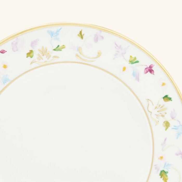 villari taormina dessert plate white 21cm