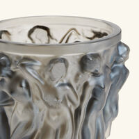 Bacchantes Vase Small Brown lalique bacchantes vase small brown