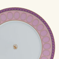 rosenthal signum rose plate round pink 23cm