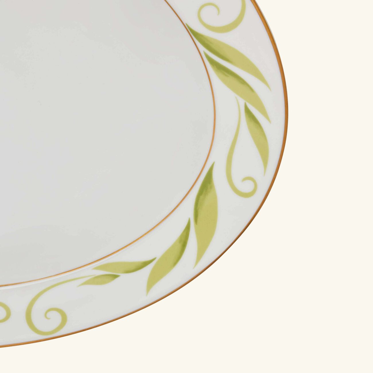 Frivole Serving Platter Oval Green 38cm bernardaud frivole serving platter oval green 38cm