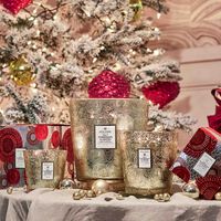 Gilt Pomander & Hinoki Candle voluspa gilt pomander hinoki candle