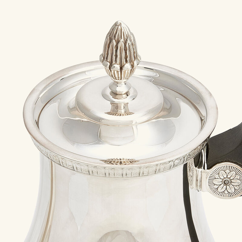 christofle malmaison tea pot silver plated