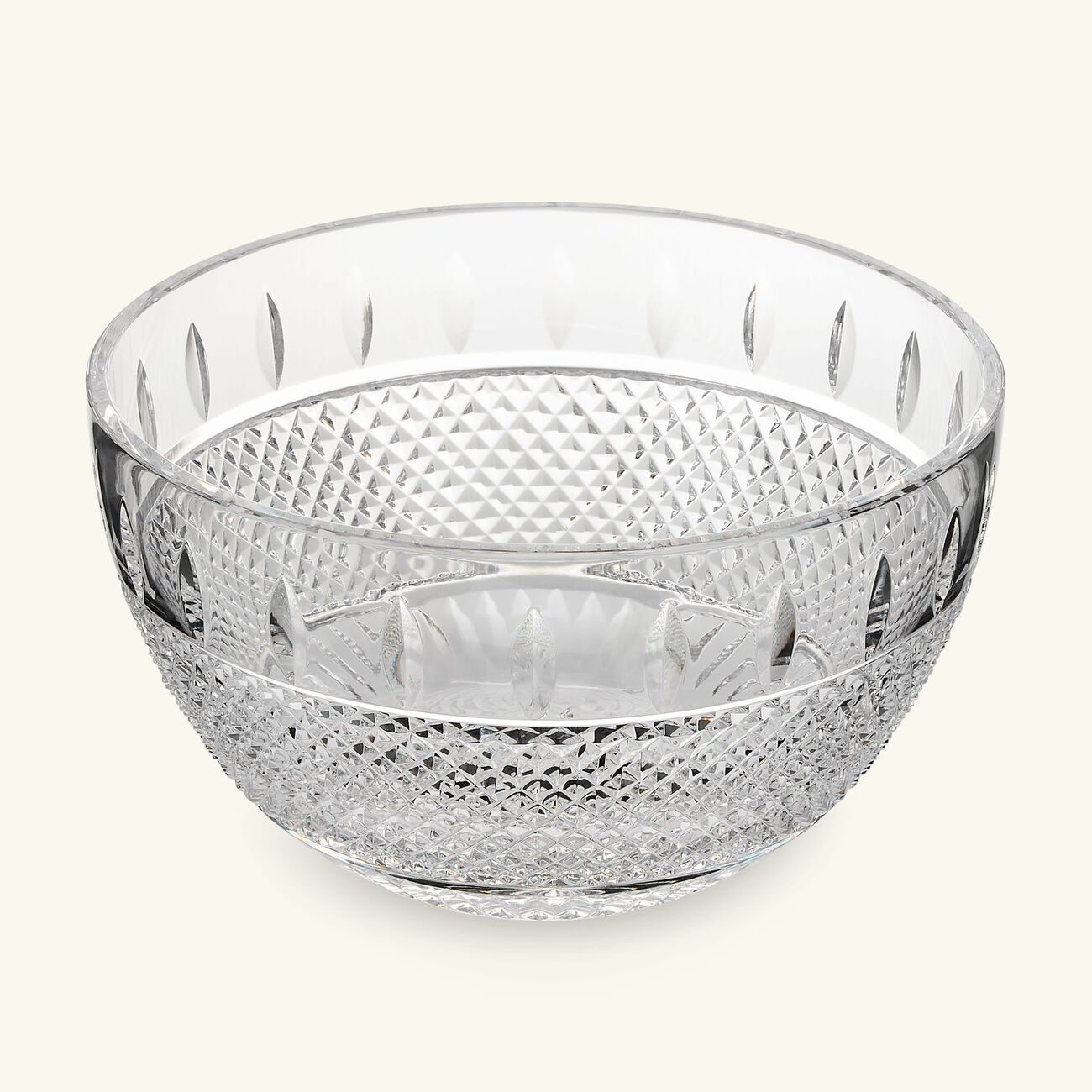 waterford mastercraft irish lace bowl clear 25cm