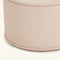 Elie Saab Trinket Box Round Small Torrone Beige giobagnara elie saab trinket box round small torrone beige
