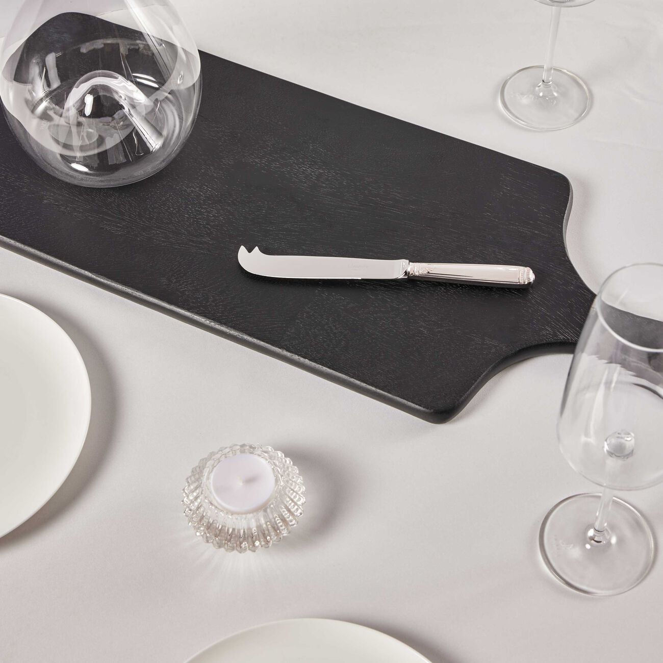 Malmaison Cheese Knife Silver Plated christofle malmaison cheese knife silver plated