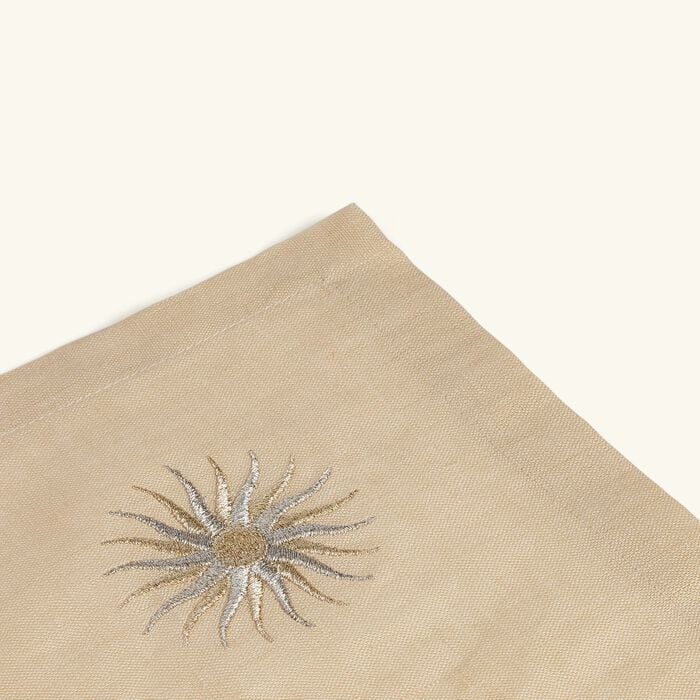 catherine denoual sunshine napkin beige
