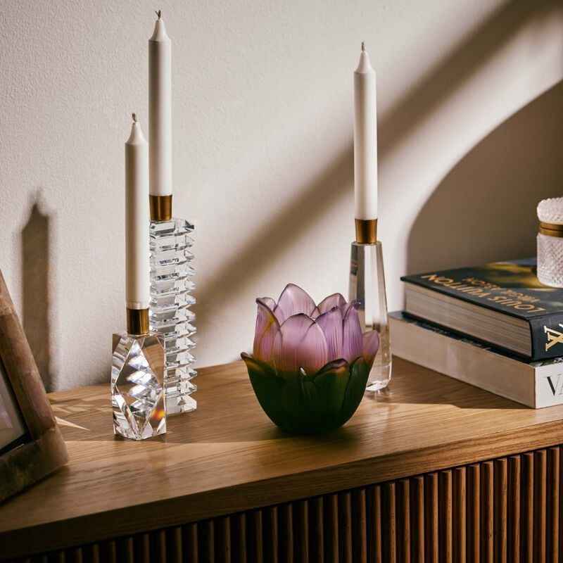 Jardin De Lotus Candle Holder daum jardin de lotus candle holder