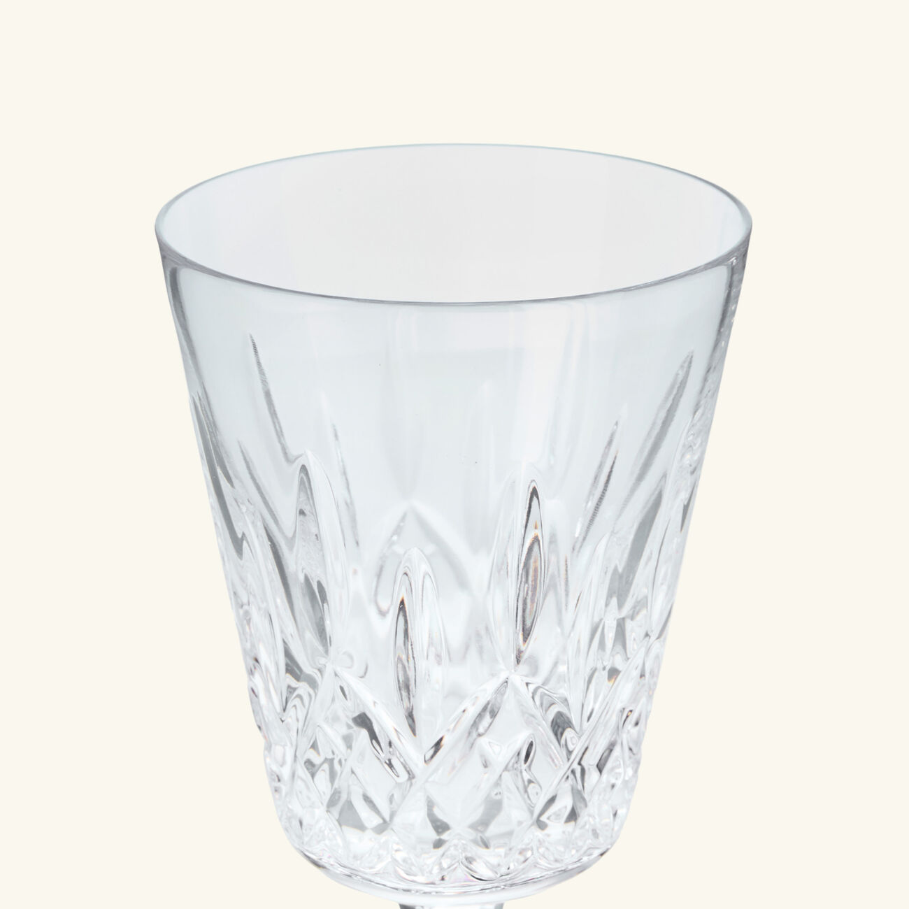 waterford lismore drinking glass medium clear set of 2