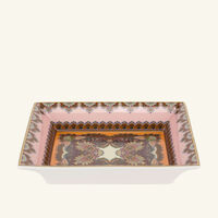 Thistle Rectangular Tray Pink etro thistle rectangular tray pink