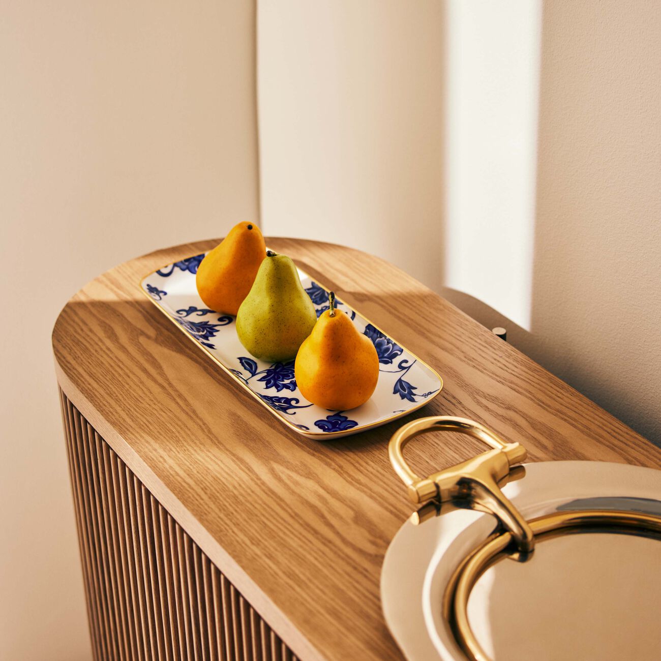 bernardaud prince bleu serving platter rectangular blue