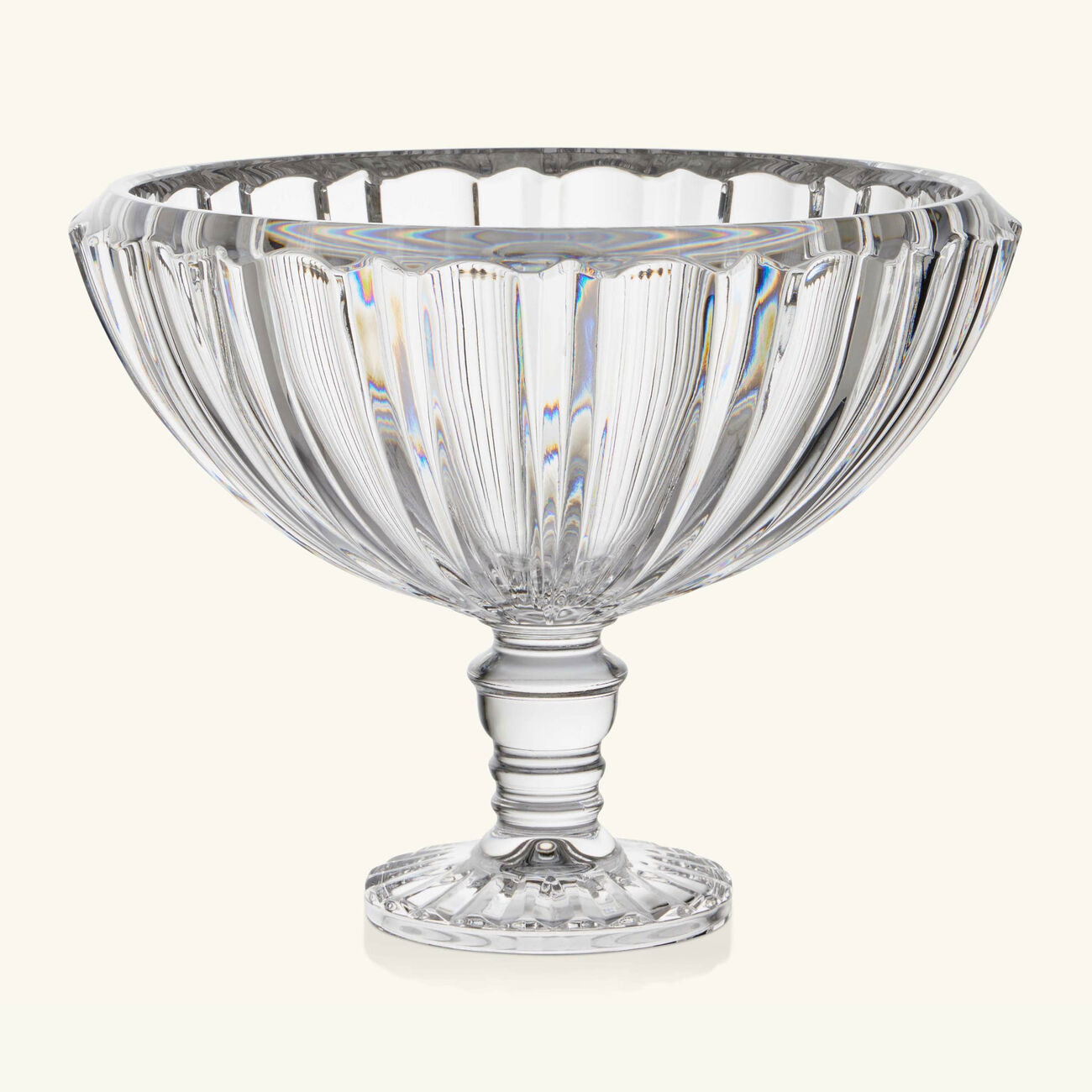 ماريو تشيوني وعاء ديكور إيرث شفاف بحجم كبير