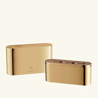 christofle concorde cutlery case stainless steel