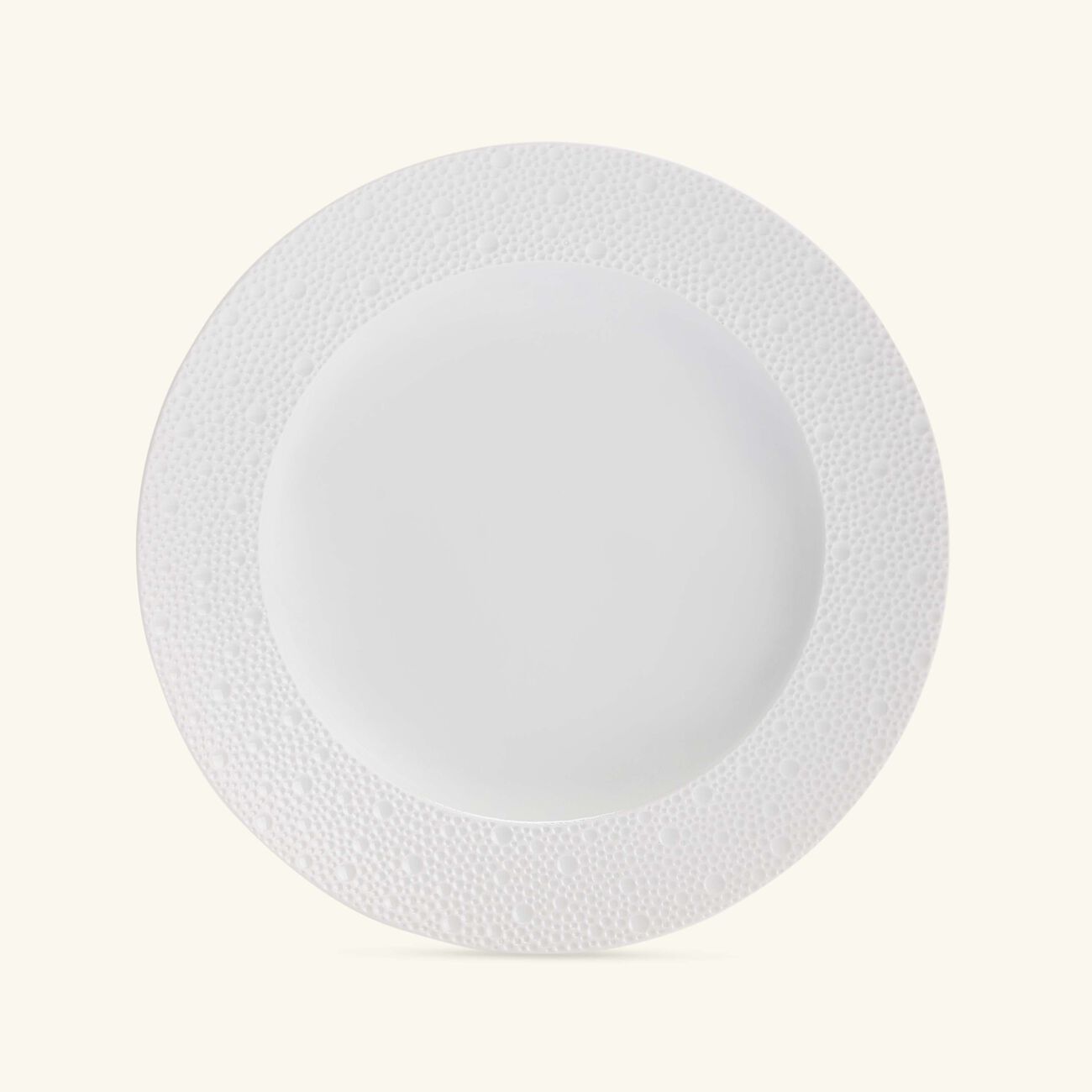 برناردو طبق الطعام إكيوم دائري أبيض 22 سم