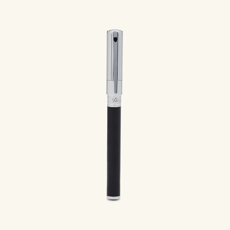 D-Initial Rollerball Pen Black st dupont d initial rollerball pen black