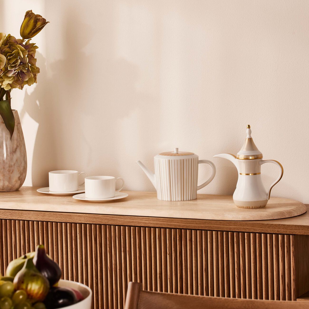 bernardaud sol dallah gold