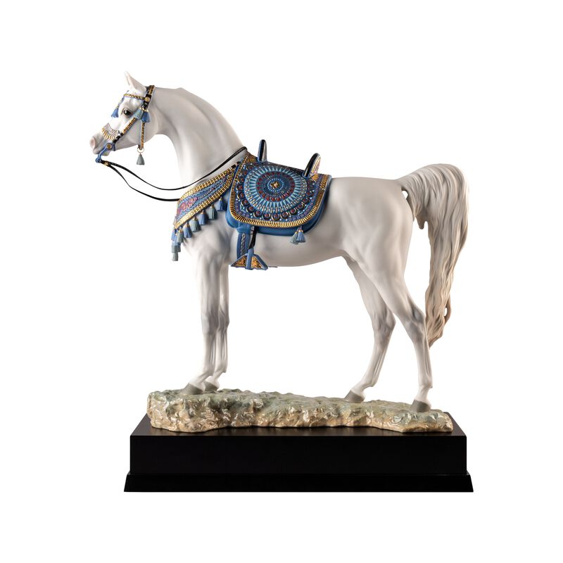 Arabian Pure Breed Horse Sculpture - Limited Edition, large