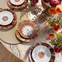 طبق الخبز بالمير دائري برتقالي 15 سم ماري داج طبق الخبز بالمير دائري برتقالي 15 سم