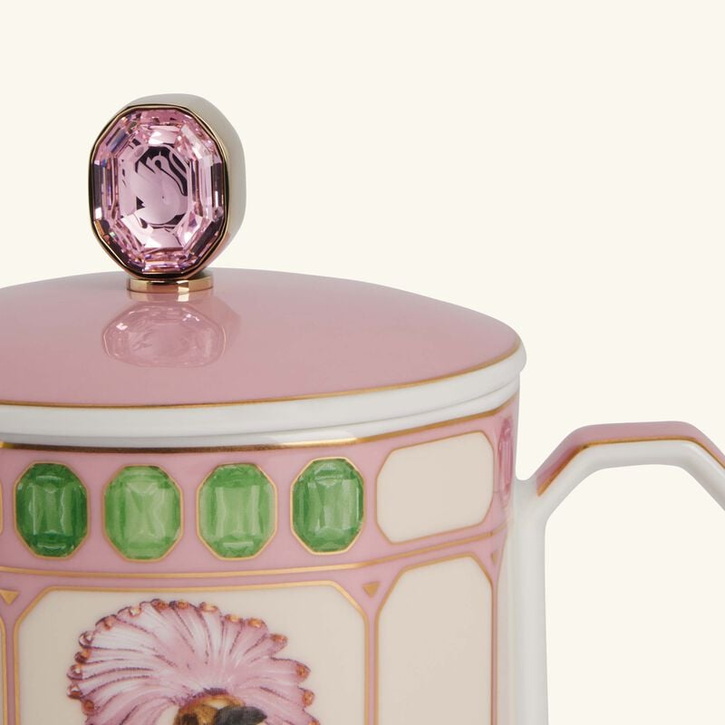 Idyllia Mug with Lid Flycatcher Pink rosenthal idyllia mug with lid flycatcher pink