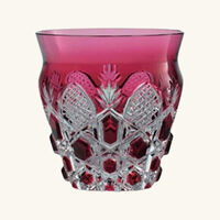 baccarat tsar drinking glass pink