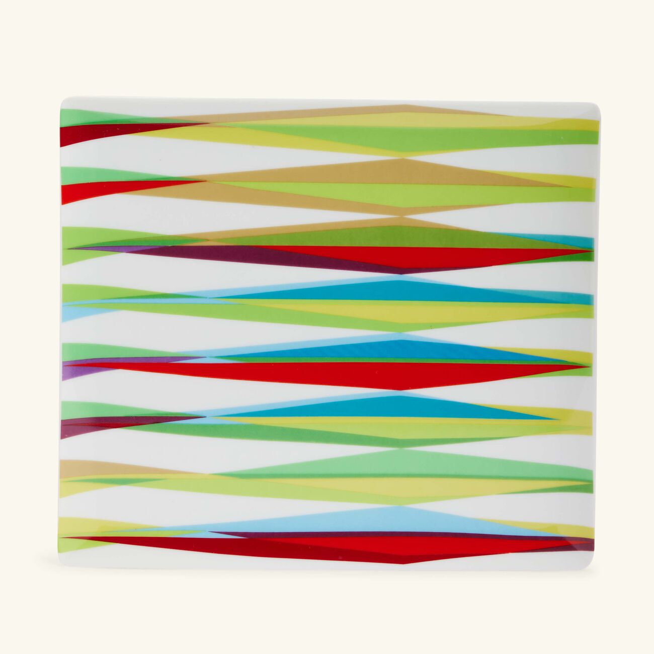 bernardaud marco mencacci serving platter rectangular green 22cm