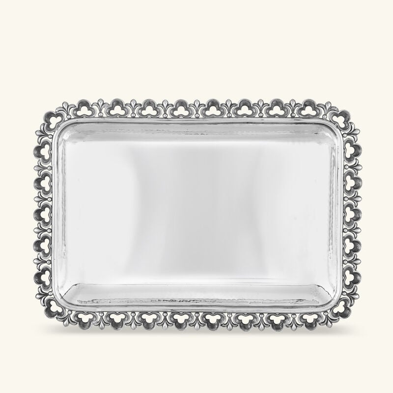 buccellati opera trinket tray rectangular small