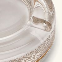 دملاج منفضة نغم دائرية صغيرة باللون الذهبي